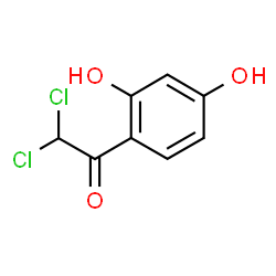 Acetophenone, 2,2-dichloro-2,4-dihydroxy- (6CI,8CI) Structure