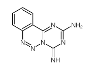 2H-1,3,5-Triazino[1,2-c][1,2,3]benzotriazin-4-amine,2-imino-结构式