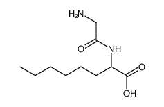 2-glycylamino-octanoic acid Structure