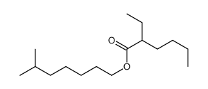 6-methylheptyl 2-ethylhexanoate Structure