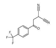 2-(2-Oxo-2-(4-(Trifluoromethyl)Phenyl)Ethyl)Malononitrile Structure