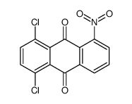 1,4-Dichloro-5-nitroanthraquinone Structure