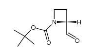tert-butoxycarbonyl-D-azetidine-2-carboxaldehyde Structure