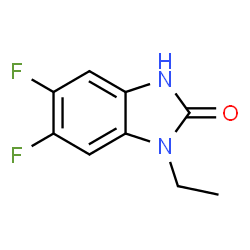 2H-Benzimidazol-2-one,1-ethyl-5,6-difluoro-1,3-dihydro-(9CI) Structure