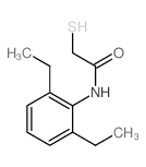 N-(2,6-diethylphenyl)-2-sulfanyl-acetamide Structure