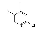 2-氯-4,5-二甲基吡啶结构式