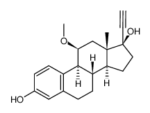 Moxestrol structure