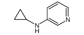 3-Pyridinamine,N-cyclopropyl-(9CI) structure