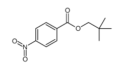 p-Nitrobenzoic acid neopentyl ester Structure