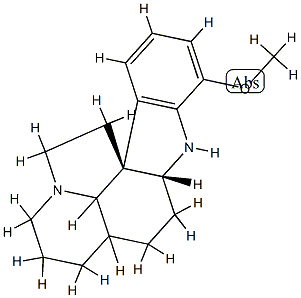 (5ξ,19ξ)-17-Methoxy-20,21-dinoraspidospermidine Structure