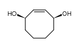 (1R*,4S*)-cyclooct-2-ene-1,4-diol结构式