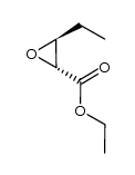 (2R*,3S*)-ethyl 2,3-epoxypentanoate Structure