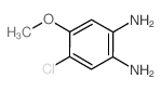 4-Chloro-5-methoxybenzene-1,2-diamine Structure