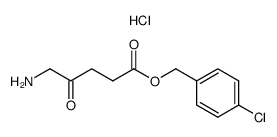 4-CHLOROBENZYL 5-AMINOLEVULINATE HYDROCHLORIDE ESTER structure