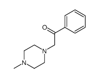 2-(4-methyl-piperazin-1-yl)-1-phenyl-ethanone Structure