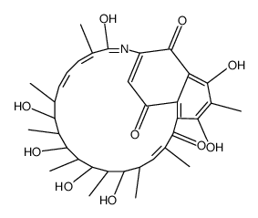 34a-Deoxy-rifamycin W Structure