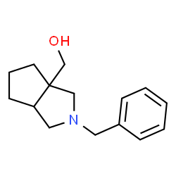 (2-benzylhexahydrocyclopenta[c]pyrrol-3a(1H)-yl)methanol Structure