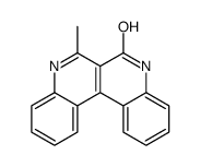 7-METHYLDIBENZO[C,F][2,7]NAPHTHYRIDIN-6-OL结构式
