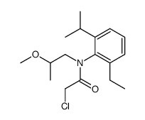 2-Chloro-N-(2-ethyl-6-isopropyl-phenyl)-N-(2-methoxy-propyl)-acetamide Structure