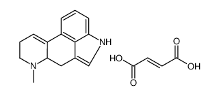 (E)-but-2-enedioic acid,7-methyl-6,6a,8,9-tetrahydro-4H-indolo[4,3-fg]quinoline Structure