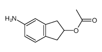 5-amino-2-acetoxyindane结构式