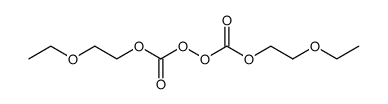 Di-2-ethoxyethyl peroxy dicarbonate结构式