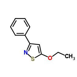 Isothiazole, 5-ethoxy-3-phenyl- (9CI) structure