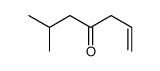 6-methylhept-1-en-4-one Structure