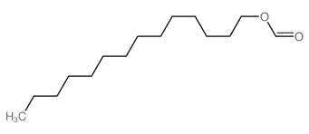 tetradecyl formate Structure