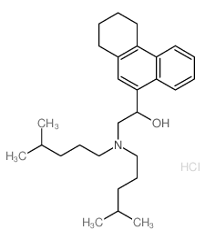 2-(bis(4-methylpentyl)amino)-1-(1,2,3,4-tetrahydrophenanthren-9-yl)ethanol Structure