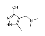 3H-Pyrazol-3-one,4-[(dimethylamino)methyl]-1,2-dihydro-5-methyl- picture