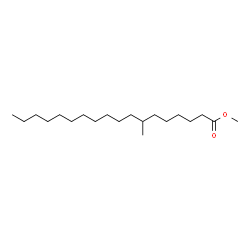 7-Methylstearic acid methyl ester Structure
