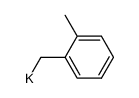 (2-methylbenzyl)potassium Structure