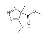 methyl 5-(dimethylamino)-4-methyl-4H-1,2,3-triazole-4-carboxylate Structure