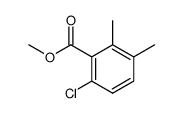 6-Chlor-2,3-dimethyl-benzoesaeure-methylester结构式