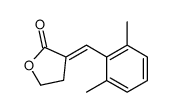 3-[(2,6-dimethylphenyl)methylidene]oxolan-2-one Structure