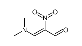 3-(dimethylamino)-2-nitroprop-2-enal Structure