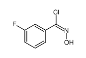 ALPHA-CHLORO-3-FLUOROBENZALDOXIME结构式