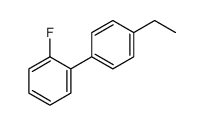 1-ethyl-4-(2-fluorophenyl)benzene结构式