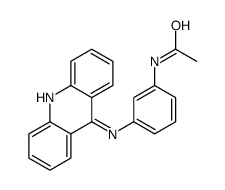 N-[3-(acridin-9-ylamino)phenyl]acetamide Structure