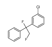 1-chloro-3-(1,2-difluoro-1-phenylethyl)benzene Structure