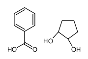 benzoic acid,(1S,2R)-cyclopentane-1,2-diol Structure