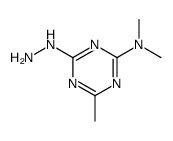 4-hydrazinyl-N,N,6-trimethyl-1,3,5-triazin-2-amine Structure