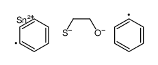 2,2-diphenyl-1,3,2-oxathiastannolane结构式