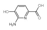 6-AMINO-5-HYDROXYPICOLINIC ACID Structure