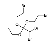 2,2-dibromo-1,1-bis(2-bromoethoxy)-1-ethoxyethane结构式