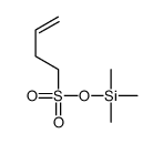 trimethylsilyl but-3-ene-1-sulfonate结构式