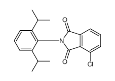 4-chloro-2-[2,6-di(propan-2-yl)phenyl]isoindole-1,3-dione Structure