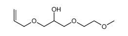 1-(2-methoxyethoxy)-3-prop-2-enoxypropan-2-ol Structure