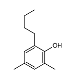 2-butyl-4,6-dimethylphenol结构式